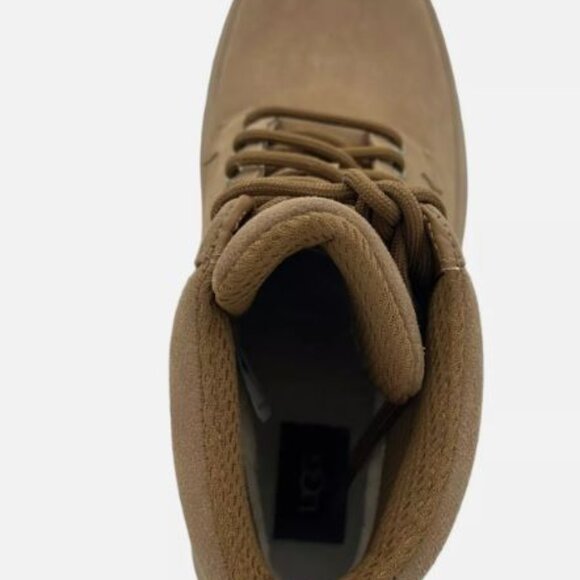 SOLD!!!UGG BURLEIGH BOOT CHESTNUT SUEDE SHEEPSKIN MEN'S US SIZE 11.5 - Picture 3 of 8